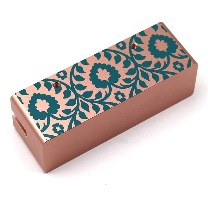 CNC Machined Anodized Aluminum Parts With Silk Screen